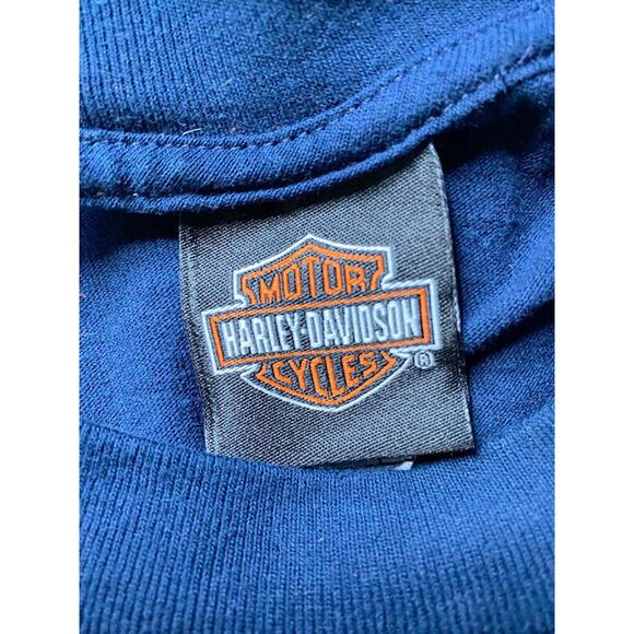 Harley Davidson Zips 45th Parallel Mackinac Island T-Shirt Men's Size Large - Picture 9 of 9